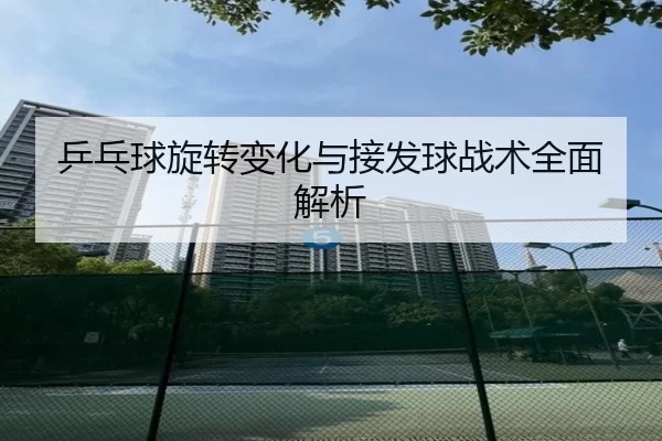 乒乓球旋转变化与接发球战术全面解析